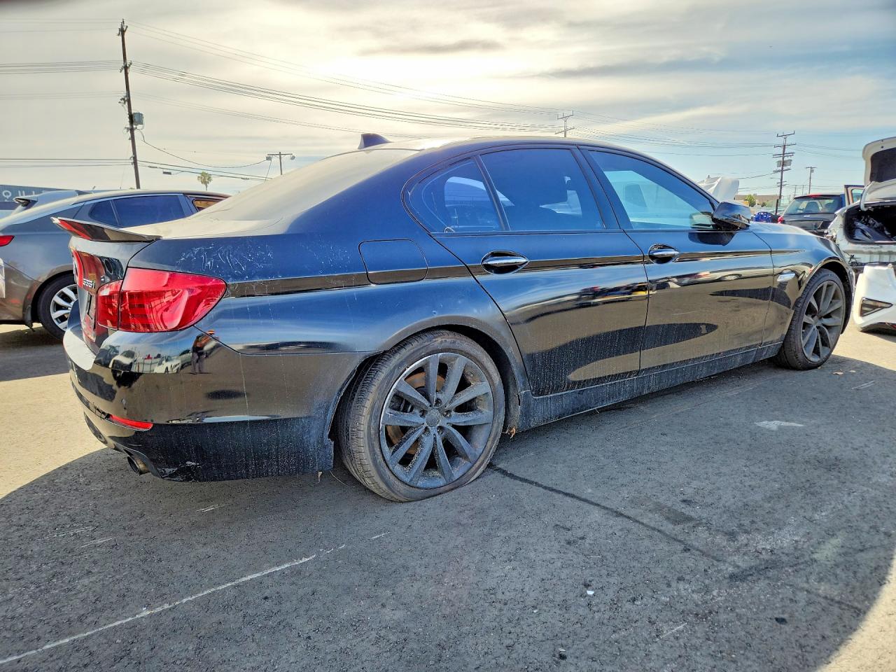 2012 Bmw 535 I Black vin: WBAFR7C57CC808152