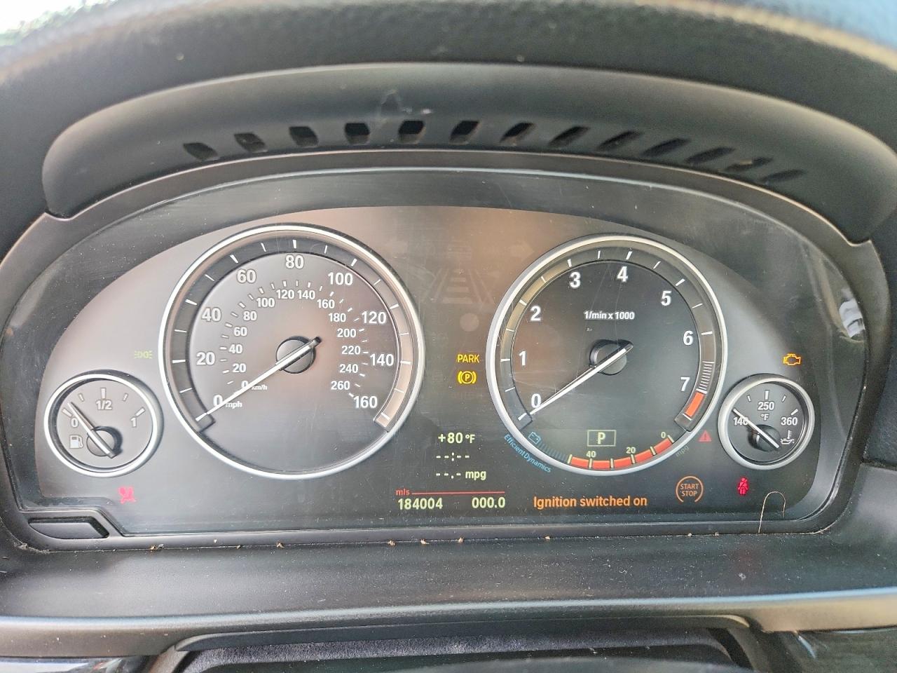 2012 Bmw 535 I Black vin: WBAFR7C57CC808152