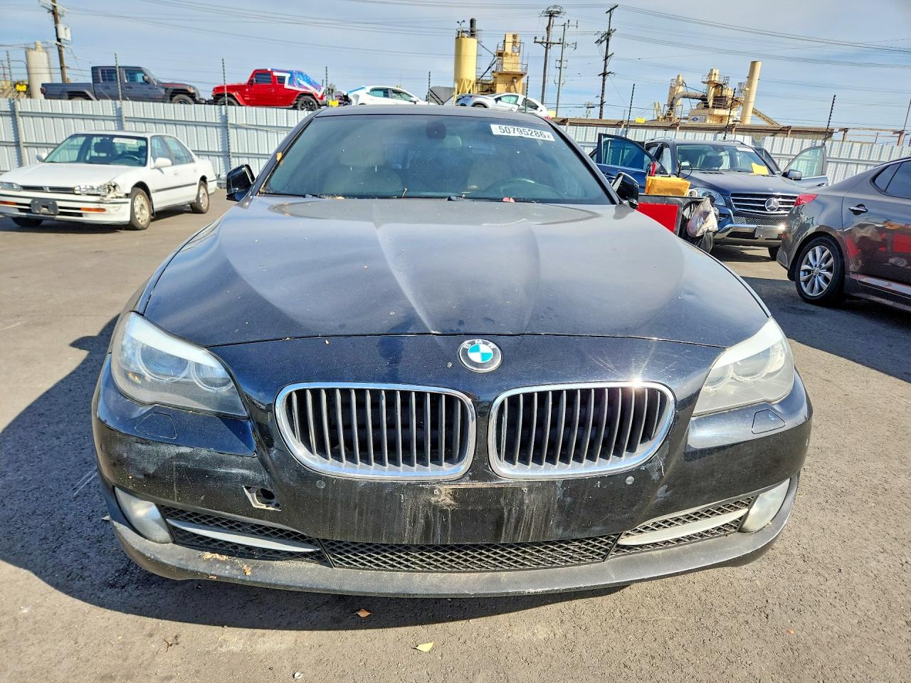 2012 Bmw 535 I Black vin: WBAFR7C57CC808152