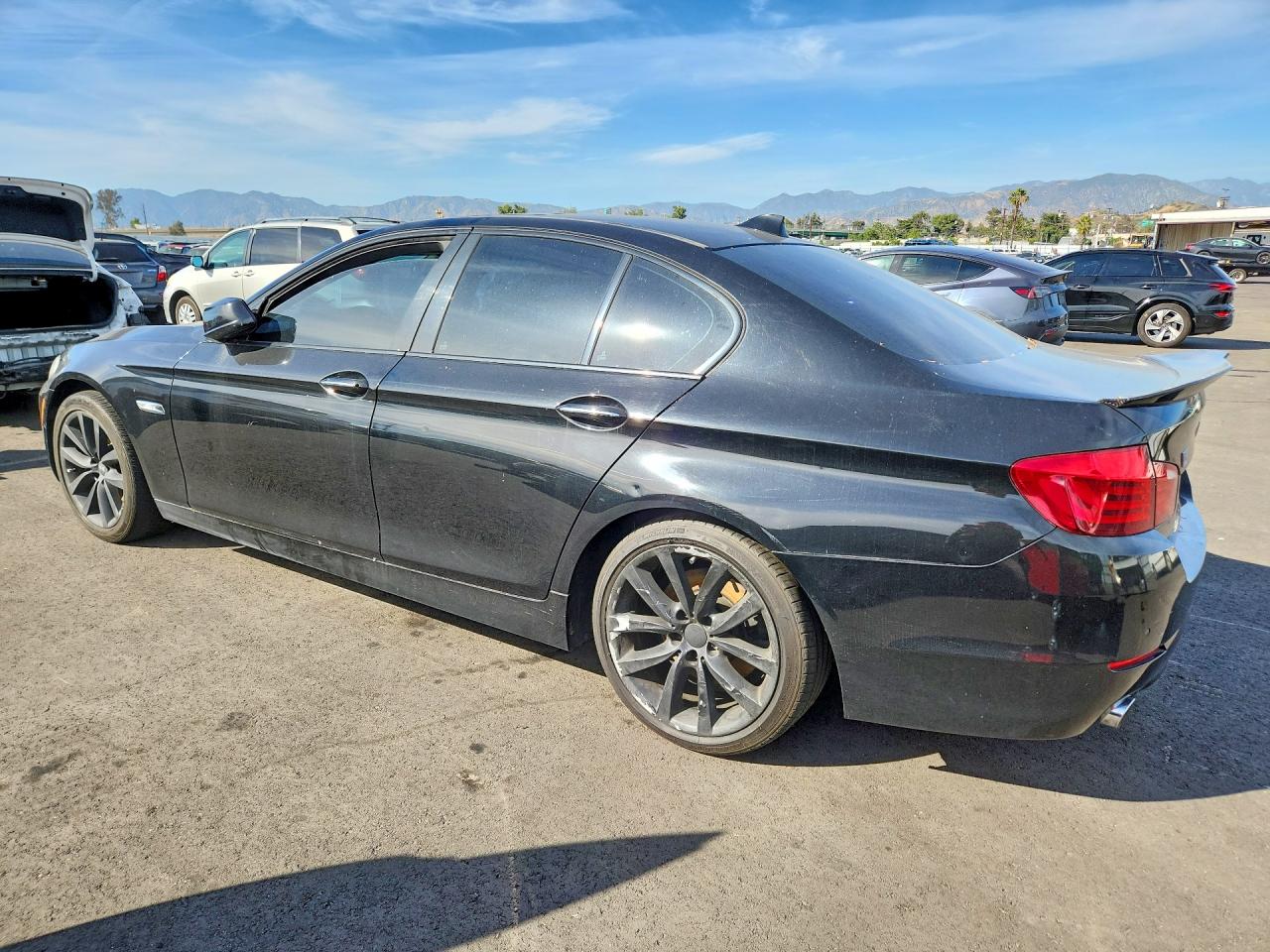 2012 Bmw 535 I Black vin: WBAFR7C57CC808152