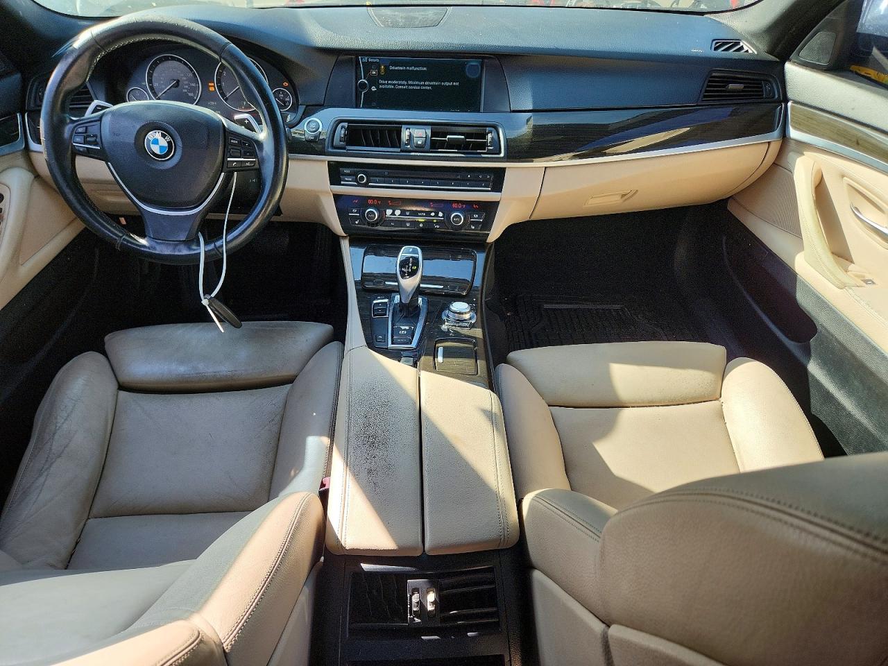 2012 Bmw 535 I Black vin: WBAFR7C57CC808152