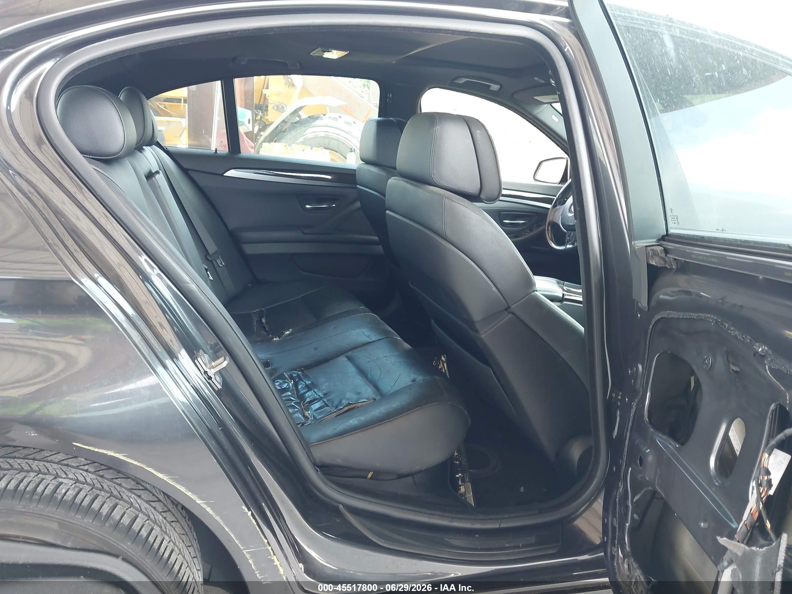 2012 Bmw 535i   Black vin: WBAFR7C57CC810774