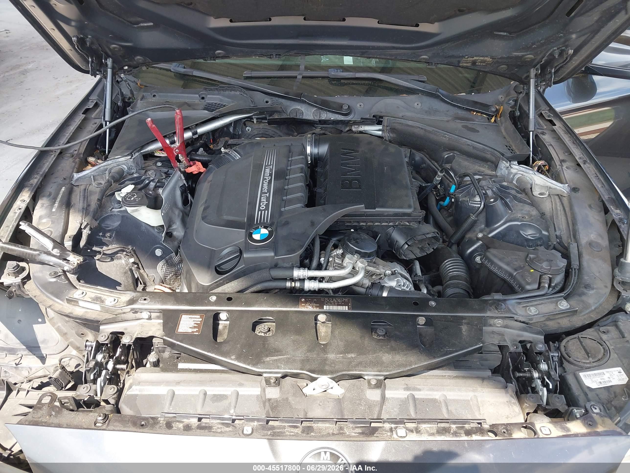 2012 Bmw 535i   Black vin: WBAFR7C57CC810774