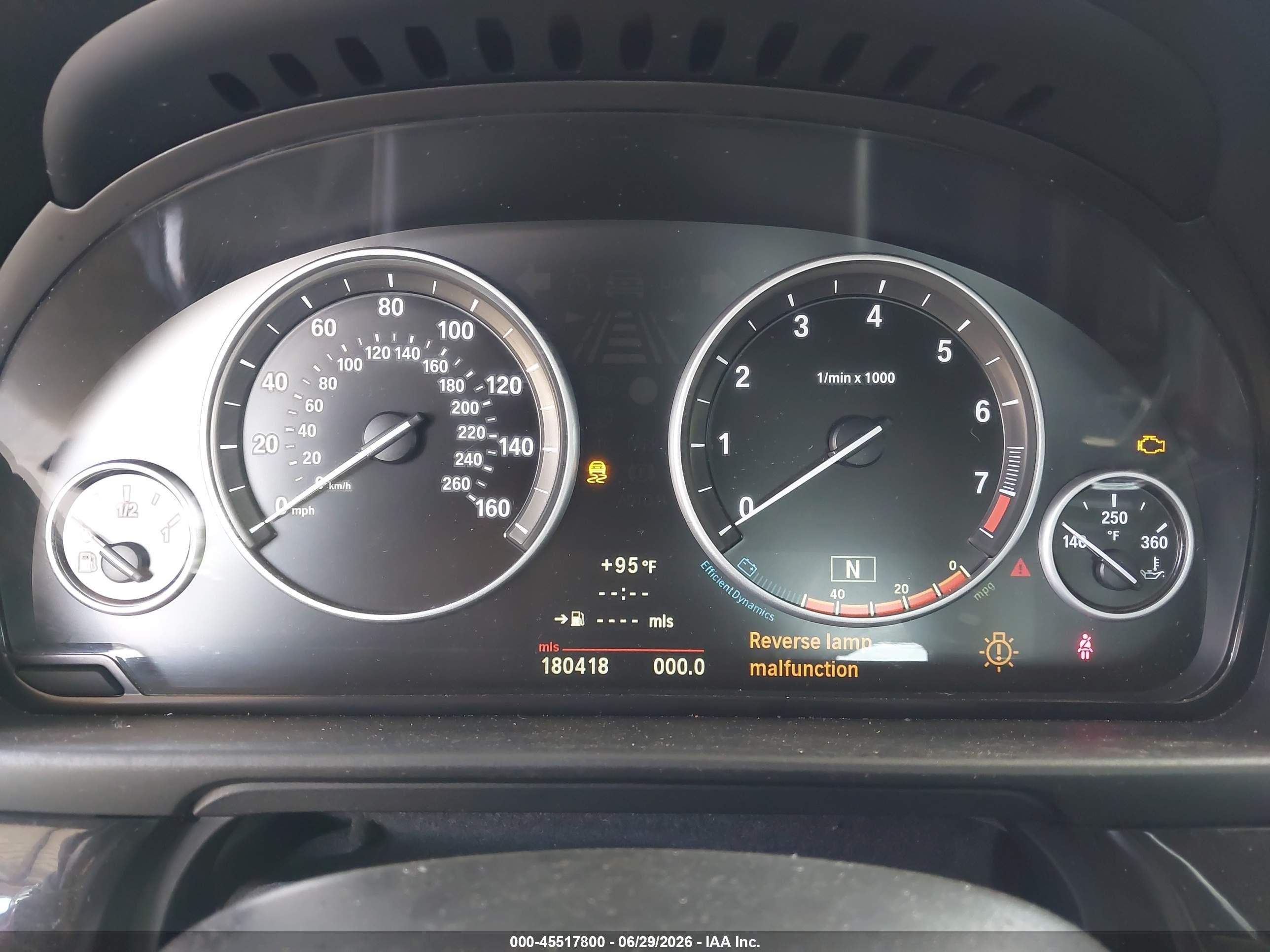 2012 Bmw 535i   Black vin: WBAFR7C57CC810774