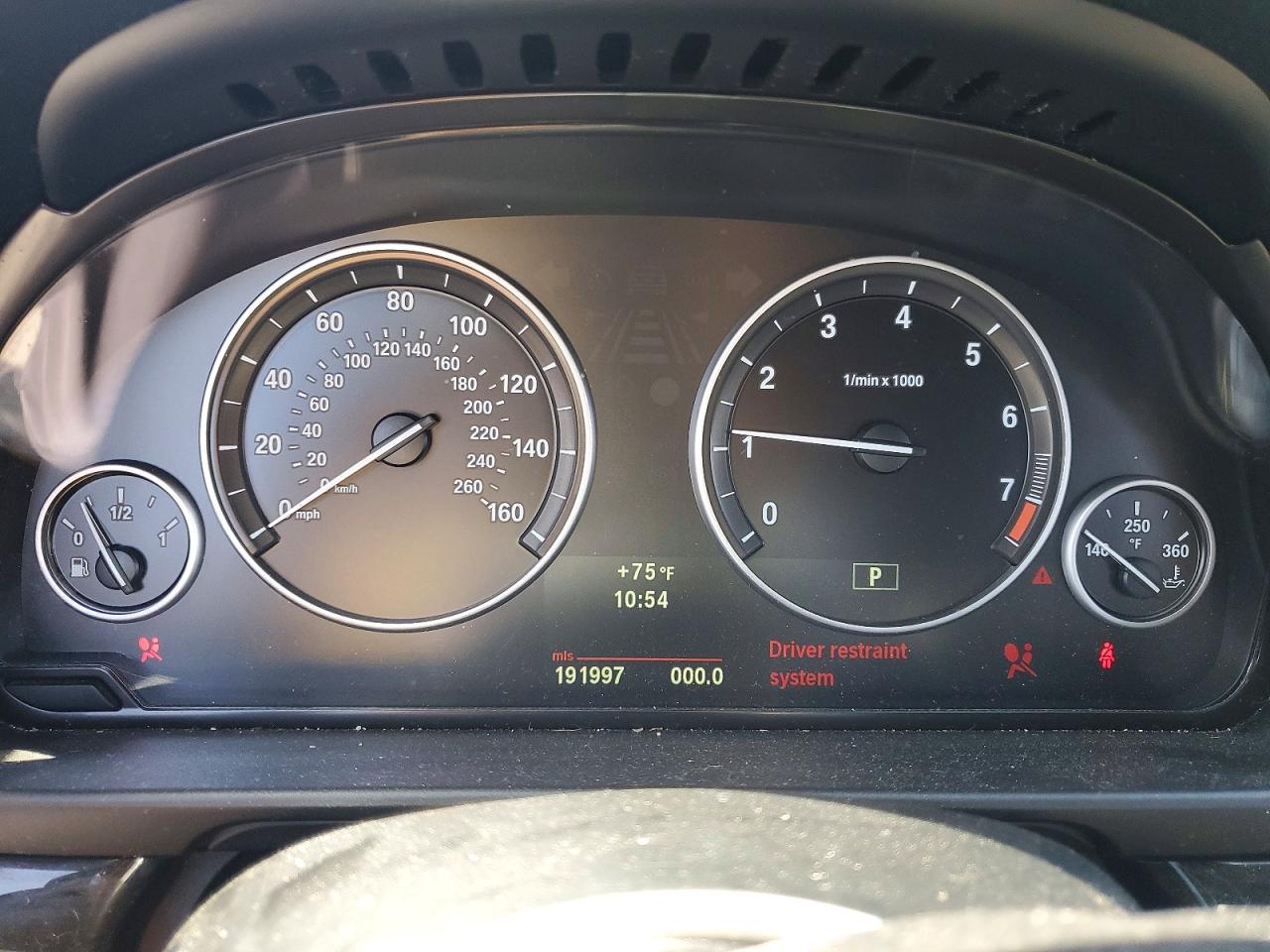 2012 Bmw 535 I Black vin: WBAFR7C57CC811312
