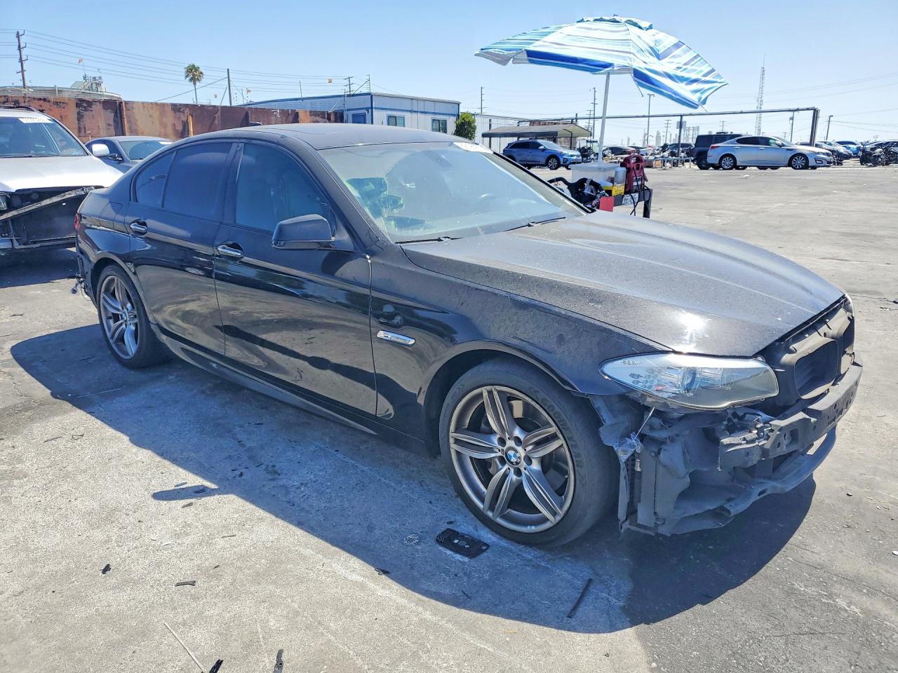 2012 Bmw 535 I Black vin: WBAFR7C57CC811312