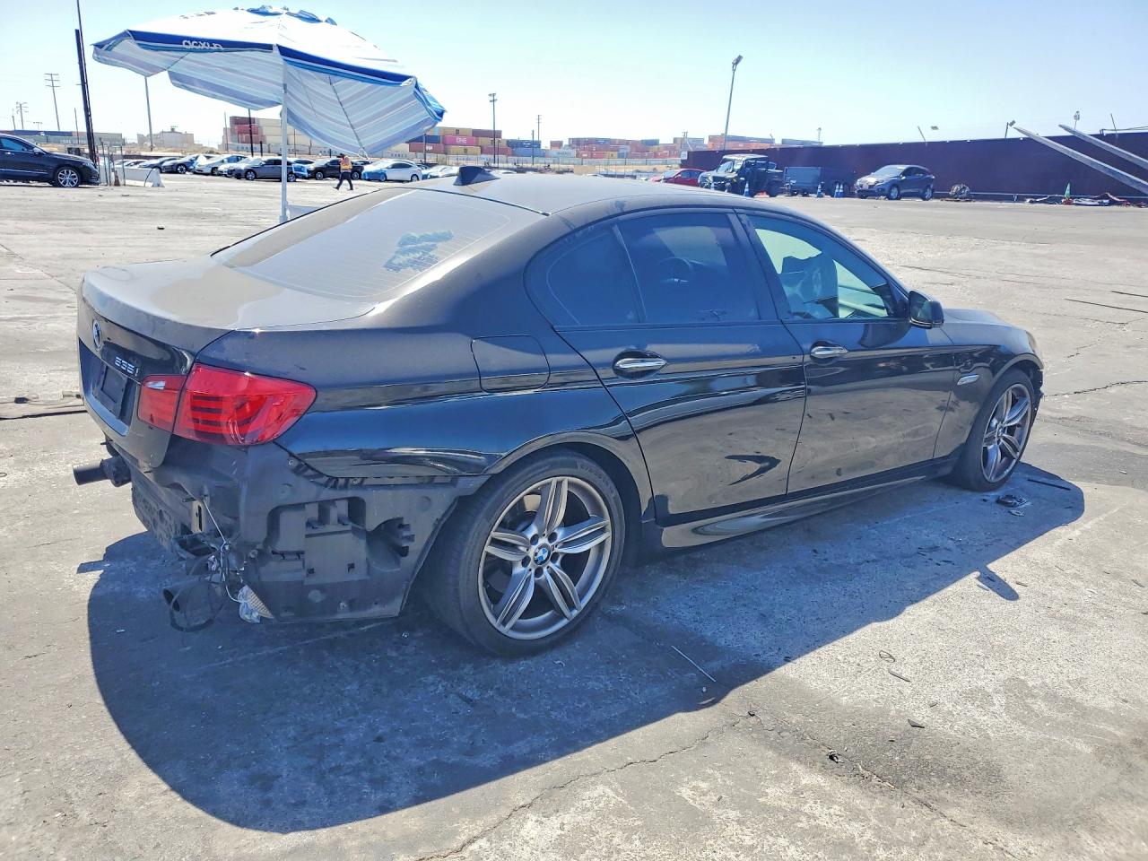 2012 Bmw 535 I Black vin: WBAFR7C57CC811312