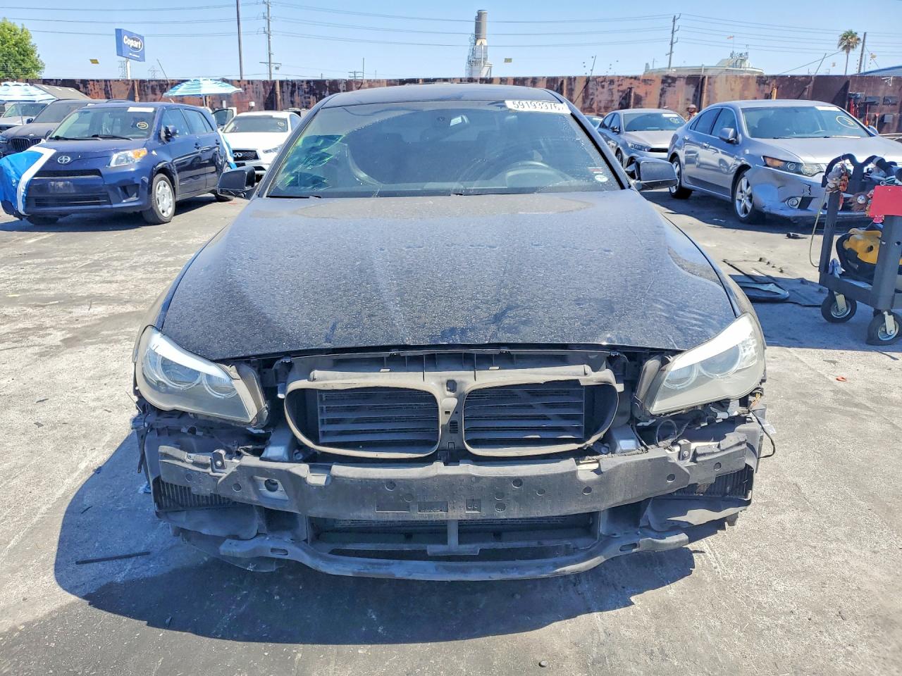 2012 Bmw 535 I Black vin: WBAFR7C57CC811312