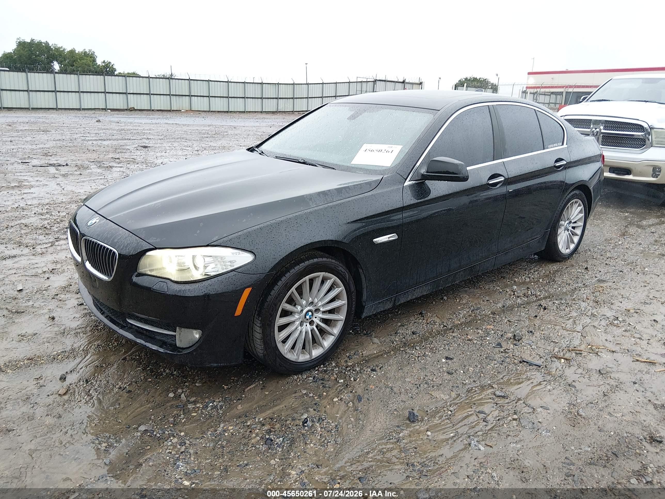 2013 Bmw 535i   Black vin: WBAFR7C57DC818617