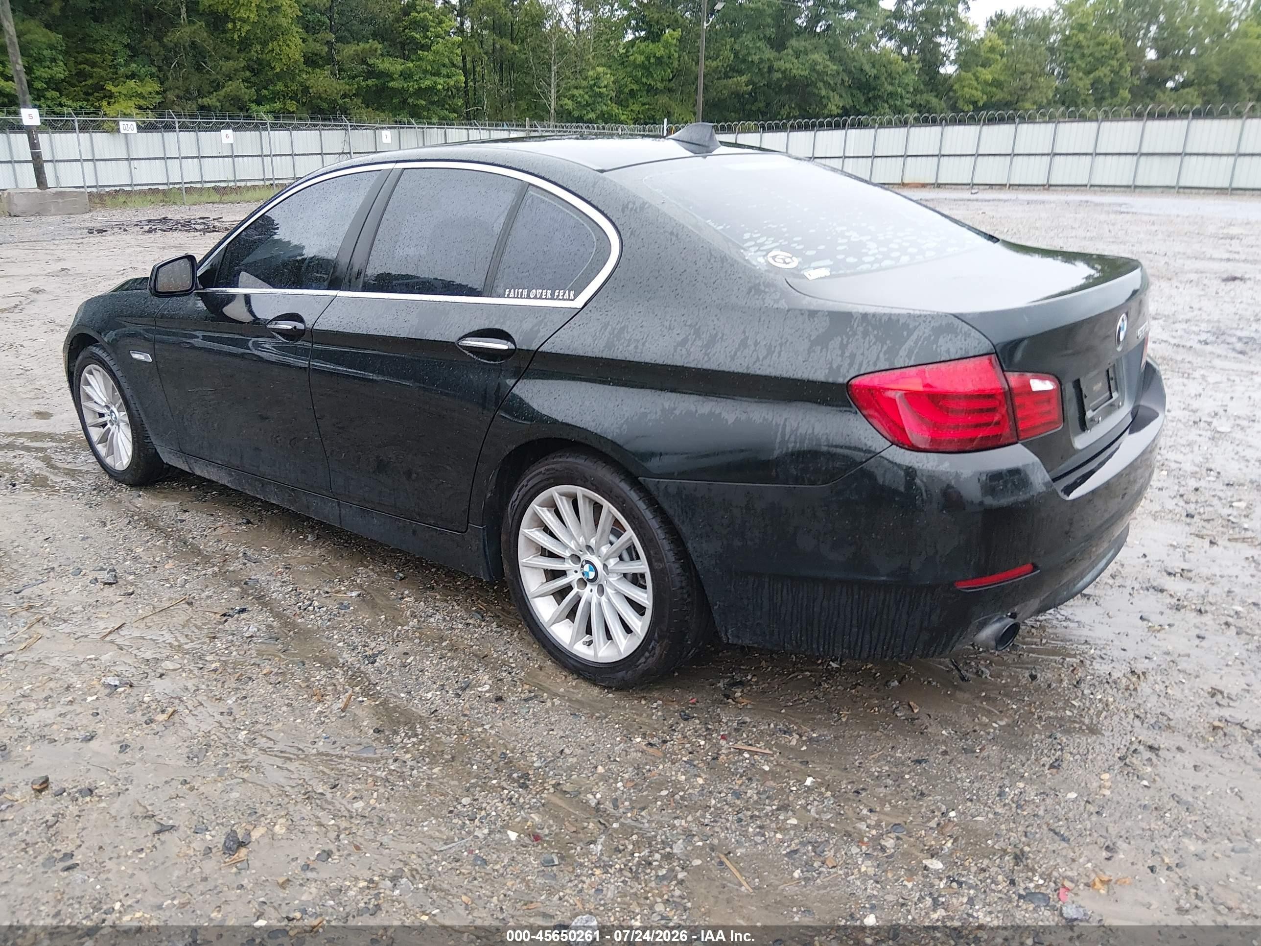 2013 Bmw 535i   Black vin: WBAFR7C57DC818617