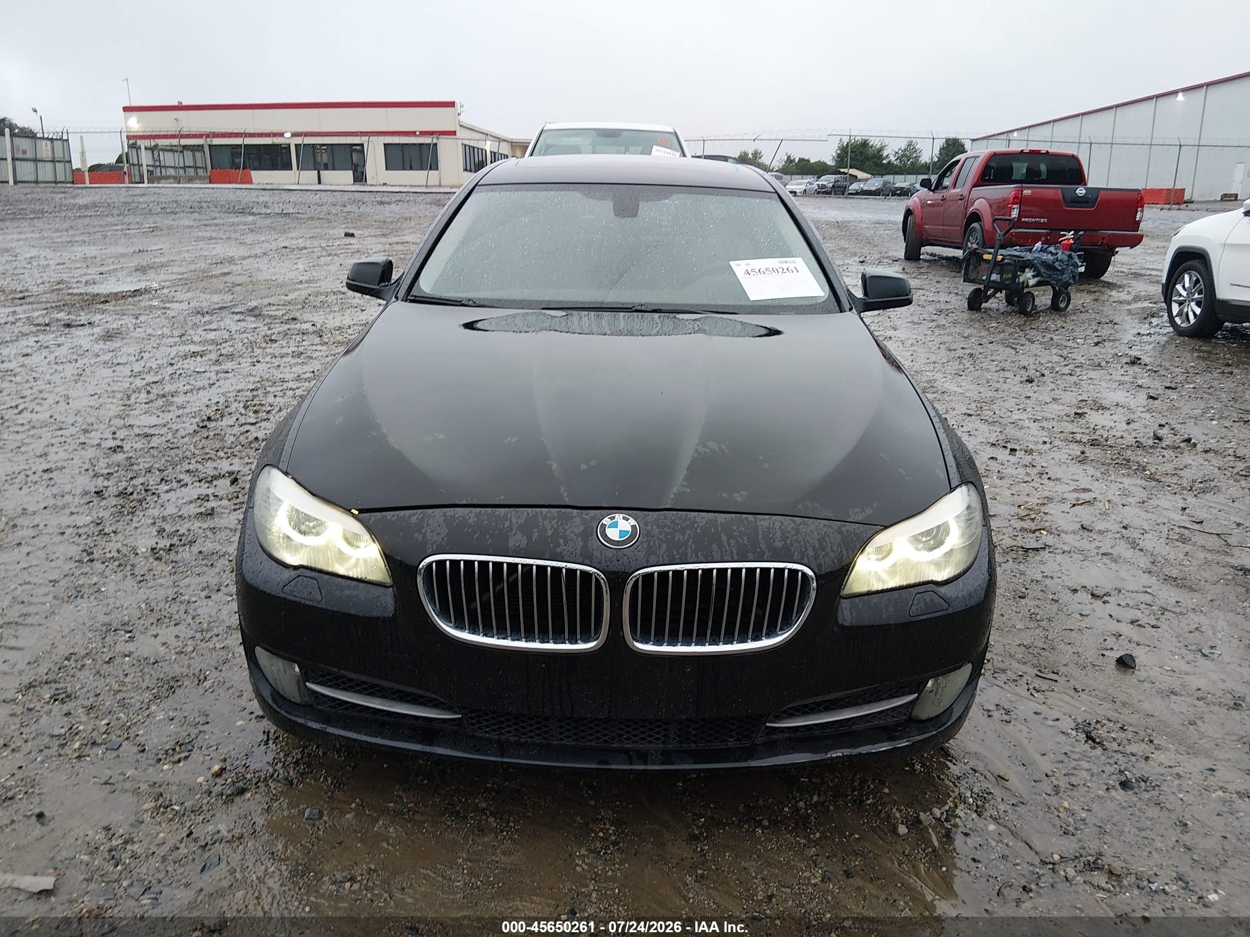 2013 Bmw 535i   Black vin: WBAFR7C57DC818617