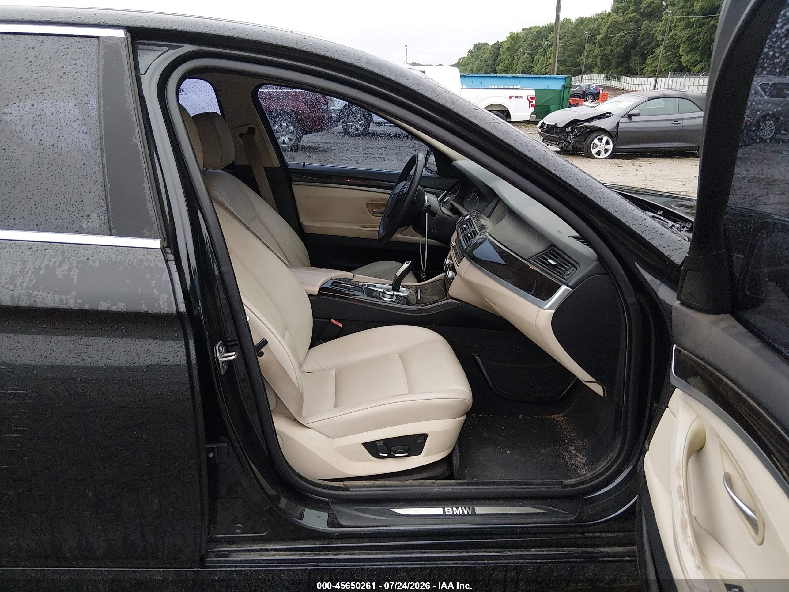 2013 Bmw 535i   Black vin: WBAFR7C57DC818617