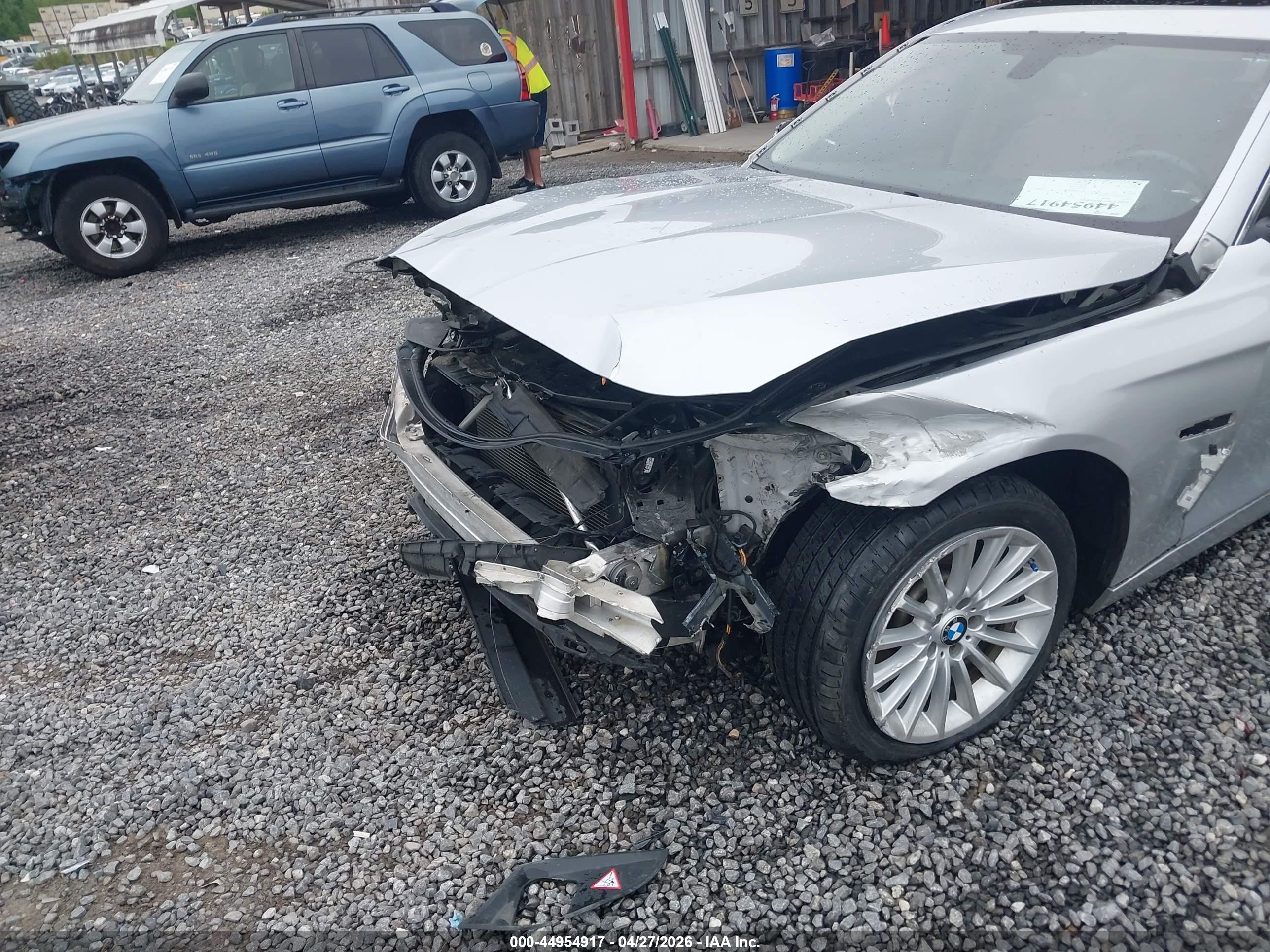 2013 Bmw 535i Silver vin: WBAFR7C57DC823218