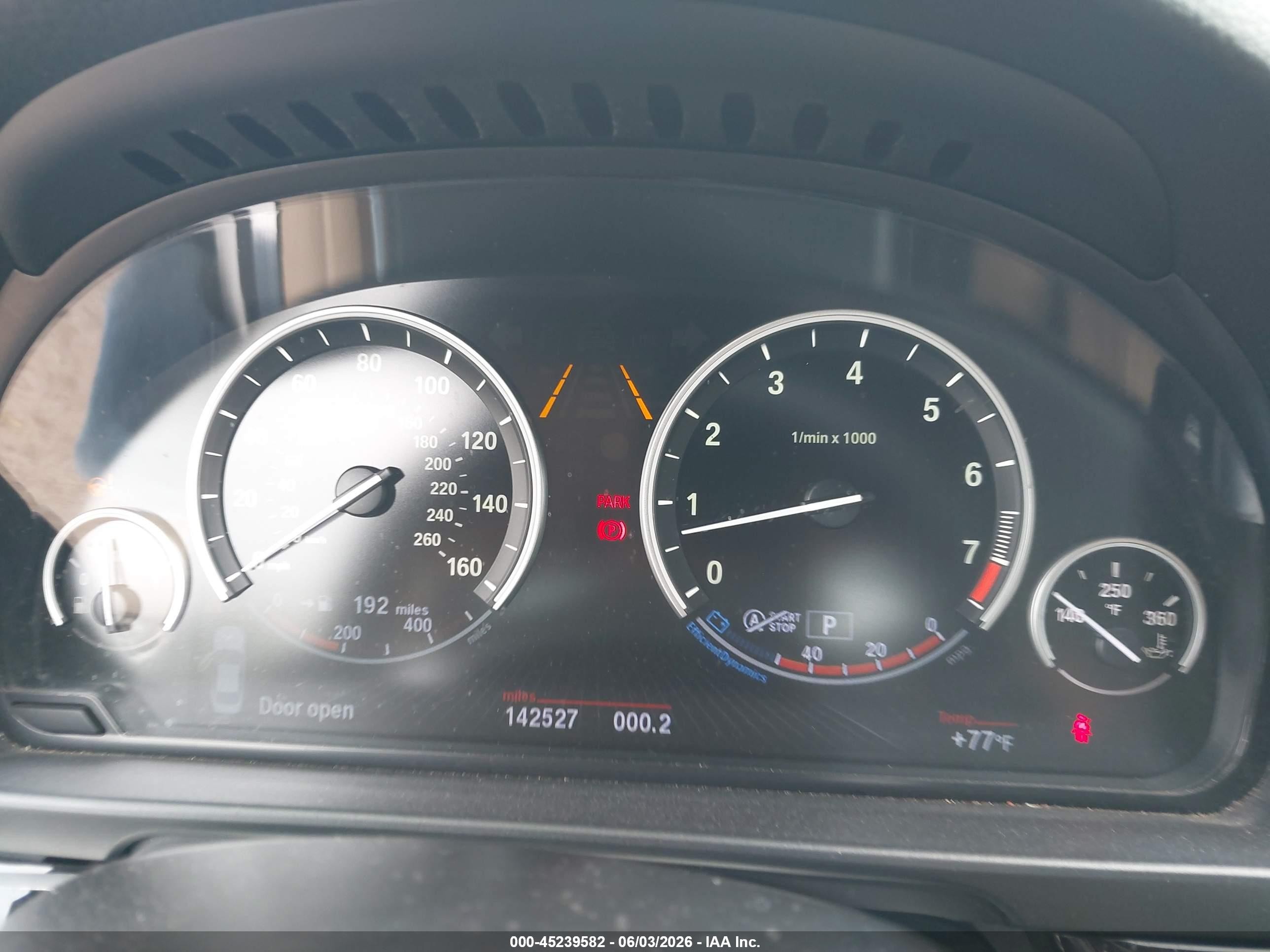 2013 Bmw 535i   White vin: WBAFR7C57DC824353