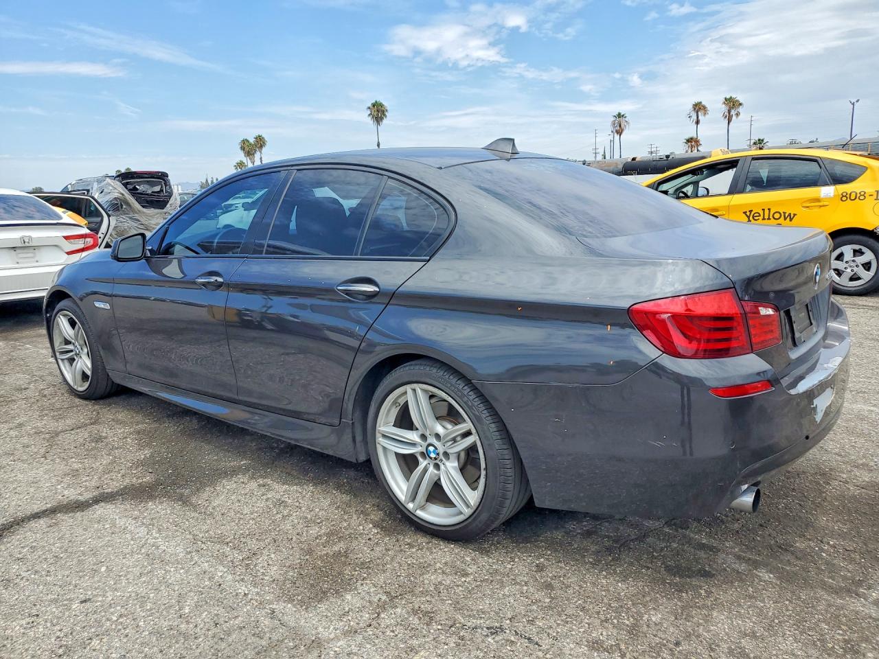 2013 Bmw 535 I Gray vin: WBAFR7C57DC828418