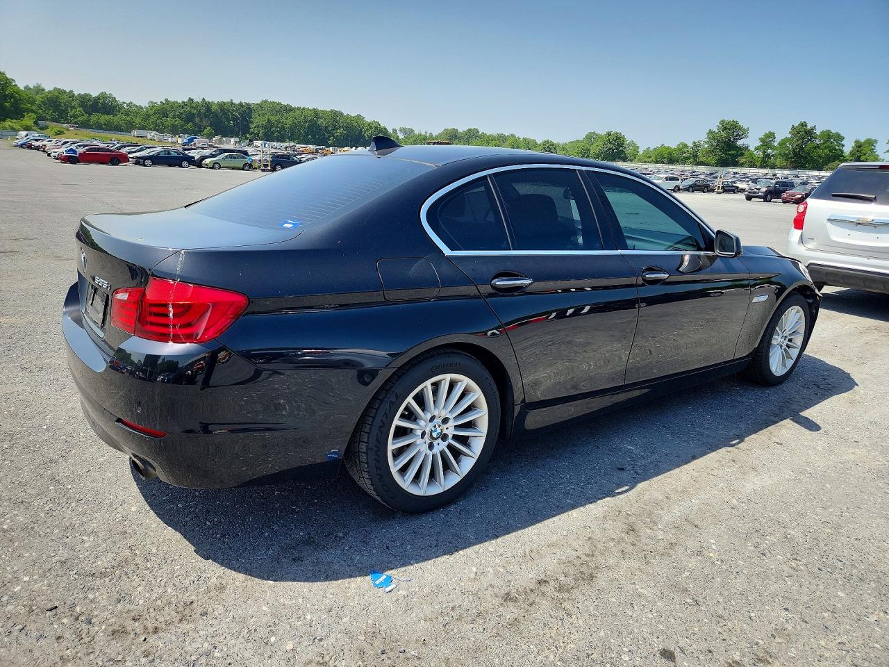2011 Bmw 535 I Black vin: WBAFR7C58BC267515