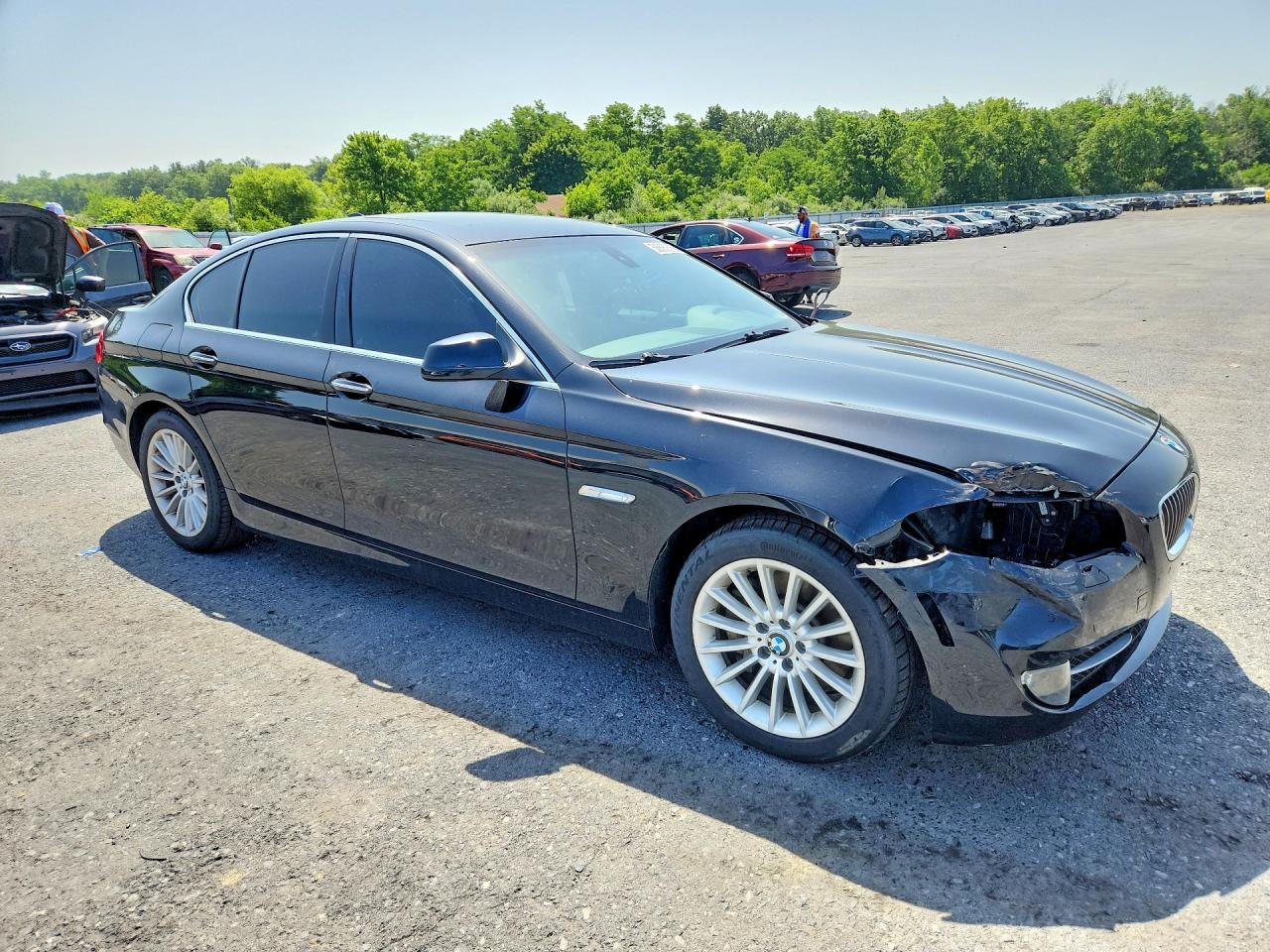 2011 Bmw 535 I Black vin: WBAFR7C58BC267515