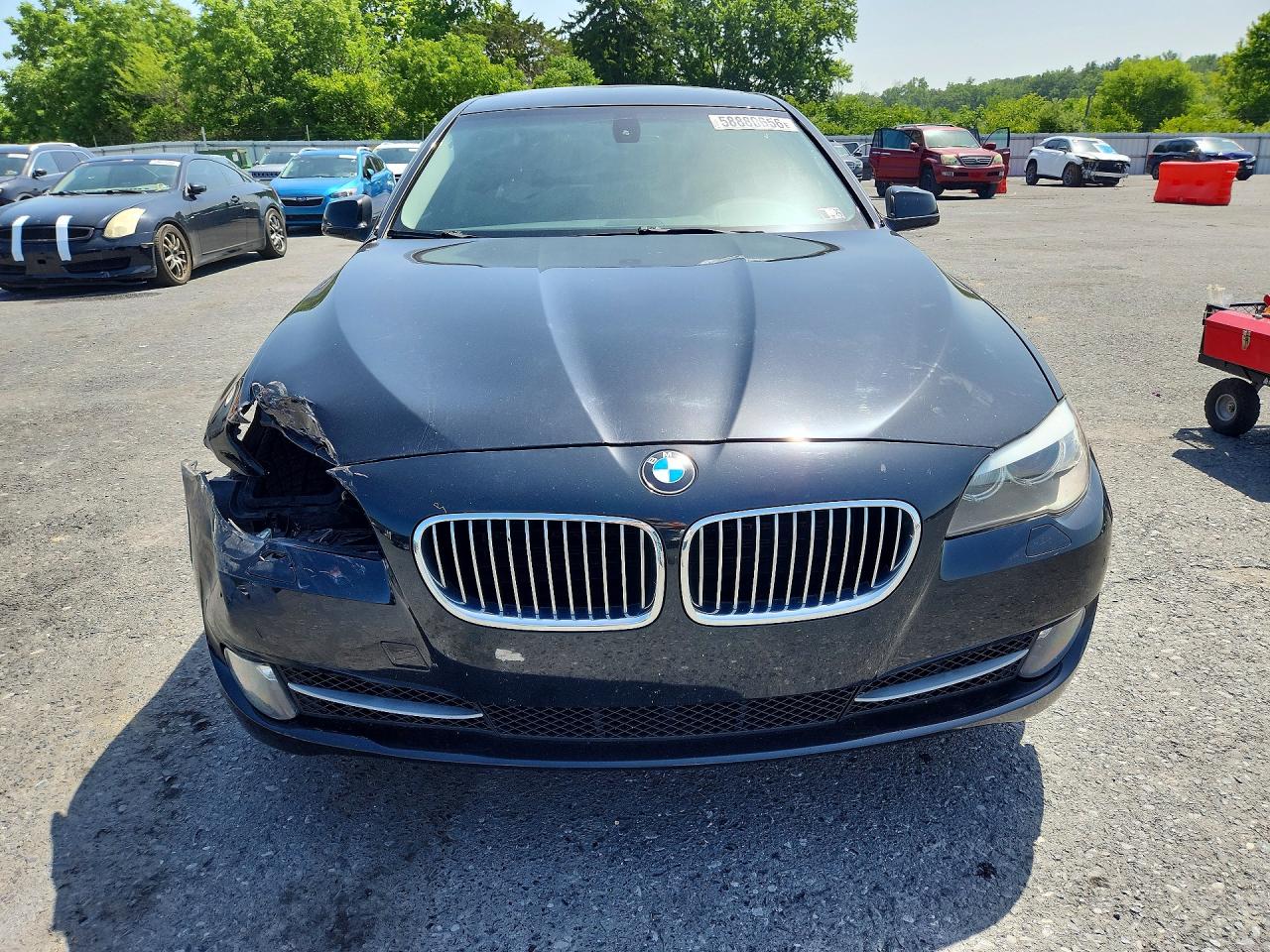 2011 Bmw 535 I Black vin: WBAFR7C58BC267515