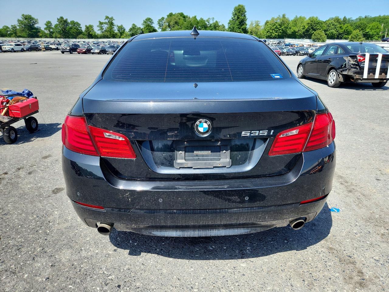 2011 Bmw 535 I Black vin: WBAFR7C58BC267515