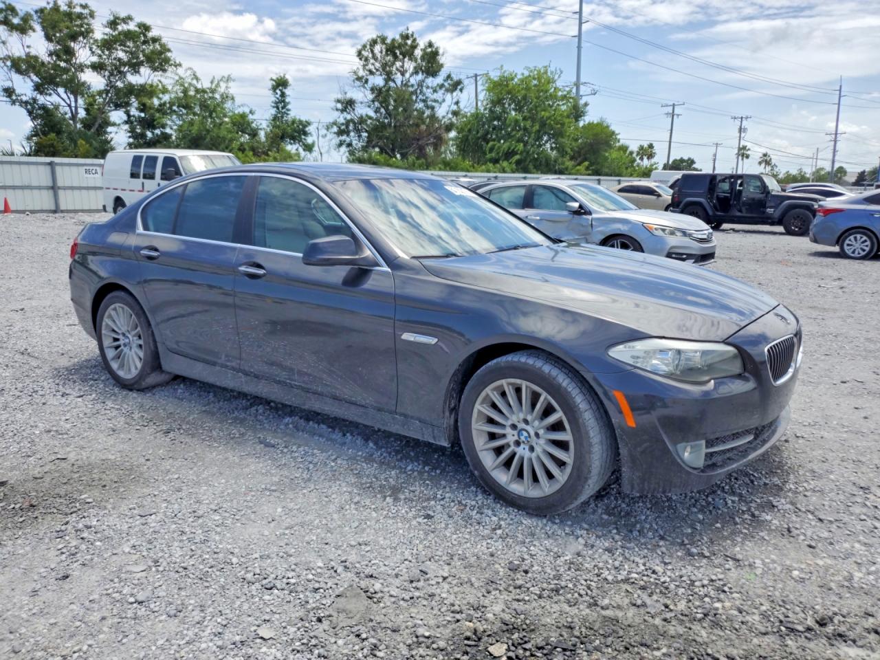 2011 Bmw 535 I Charcoal vin: WBAFR7C58BC606399