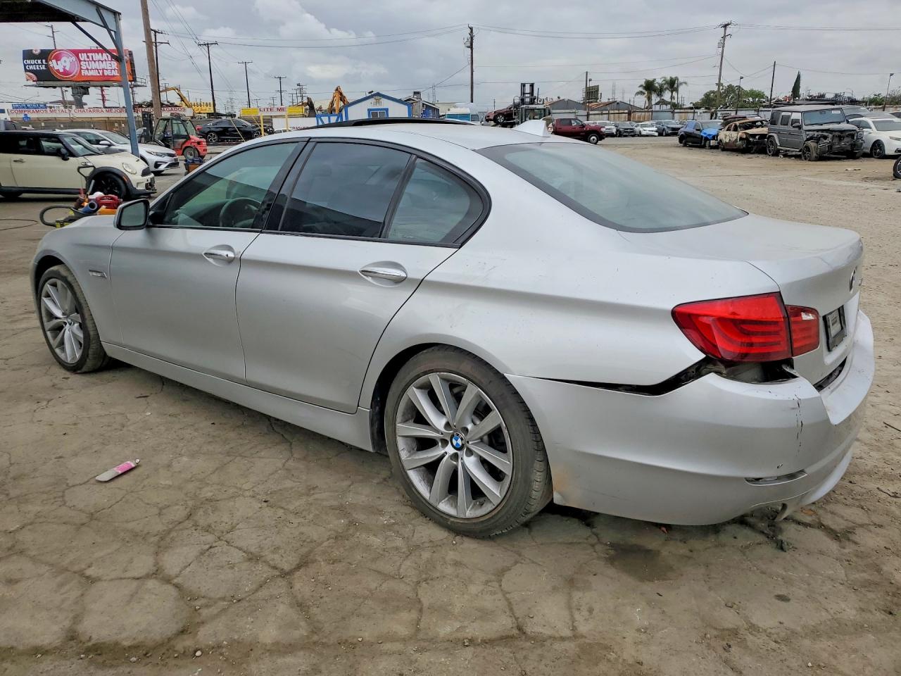 2011 Bmw 535 I Серебряный vin: WBAFR7C58BC608346