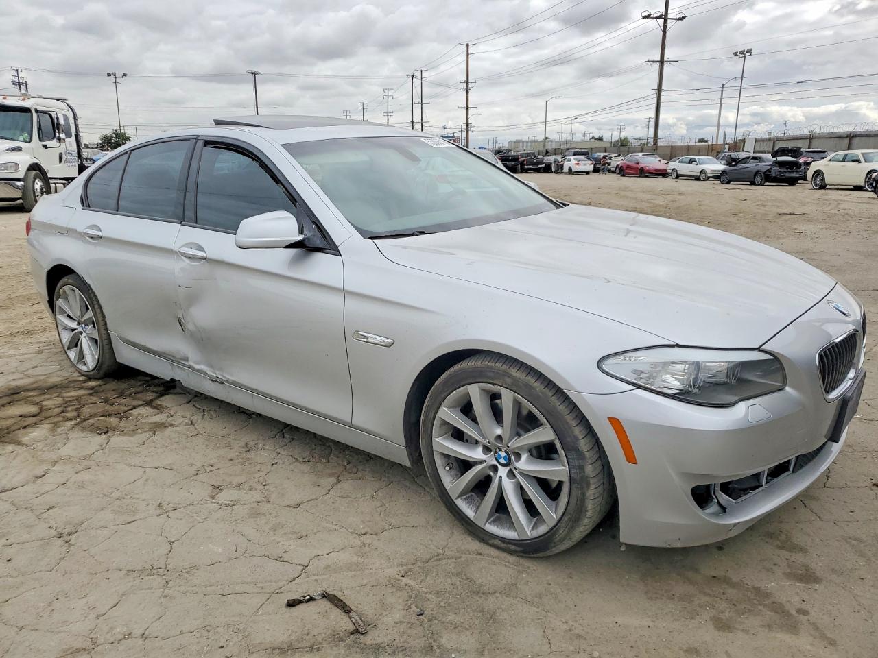 2011 Bmw 535 I Серебряный vin: WBAFR7C58BC608346