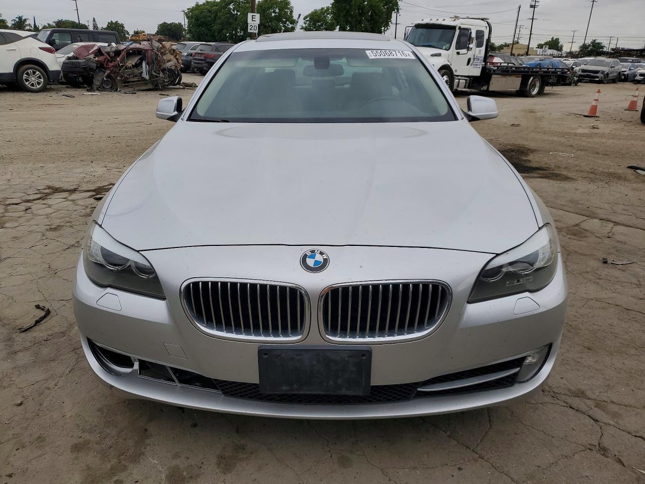 2011 Bmw 535 I Серебряный vin: WBAFR7C58BC608346