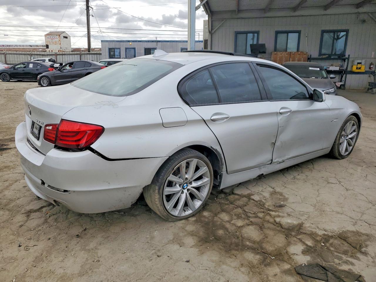 2011 Bmw 535 I Серебряный vin: WBAFR7C58BC608346