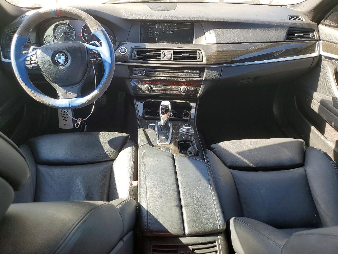 2011 Bmw 535 I White vin: WBAFR7C58BC803928