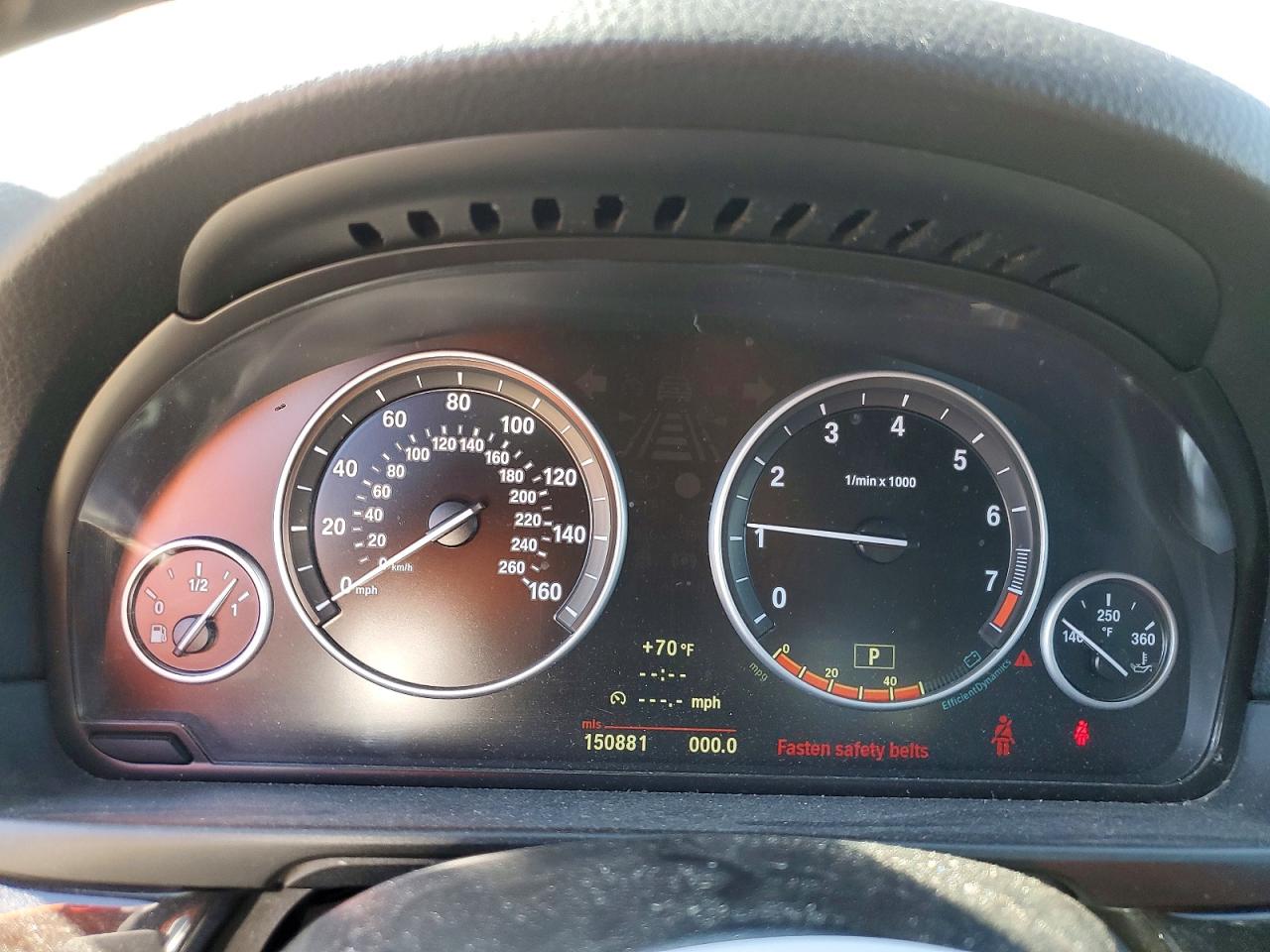 2011 Bmw 535 I White vin: WBAFR7C58BC803928