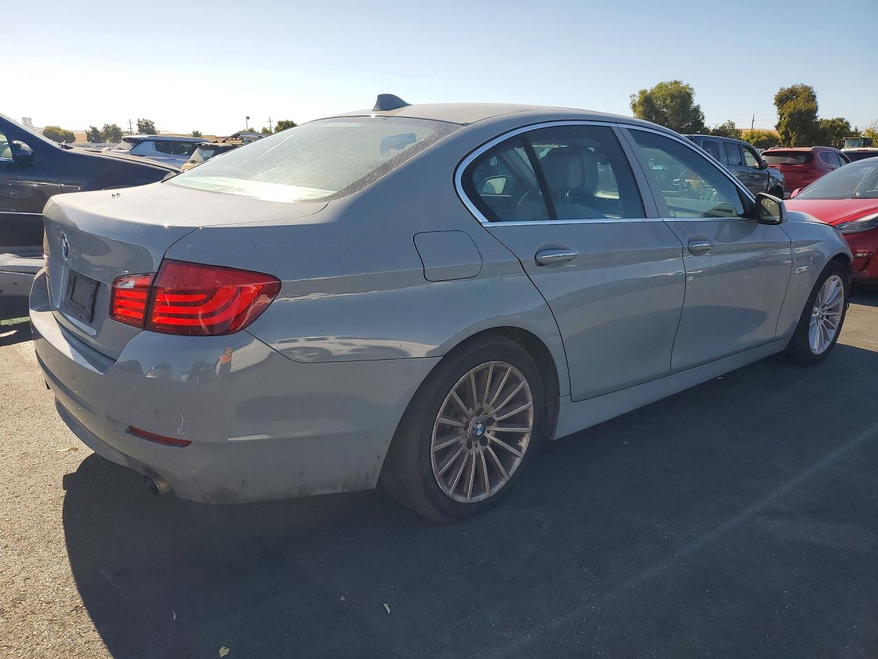 2011 Bmw 535 I Серебряный vin: WBAFR7C58BC805310