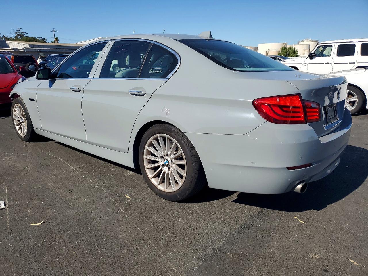 2011 Bmw 535 I Серебряный vin: WBAFR7C58BC805310