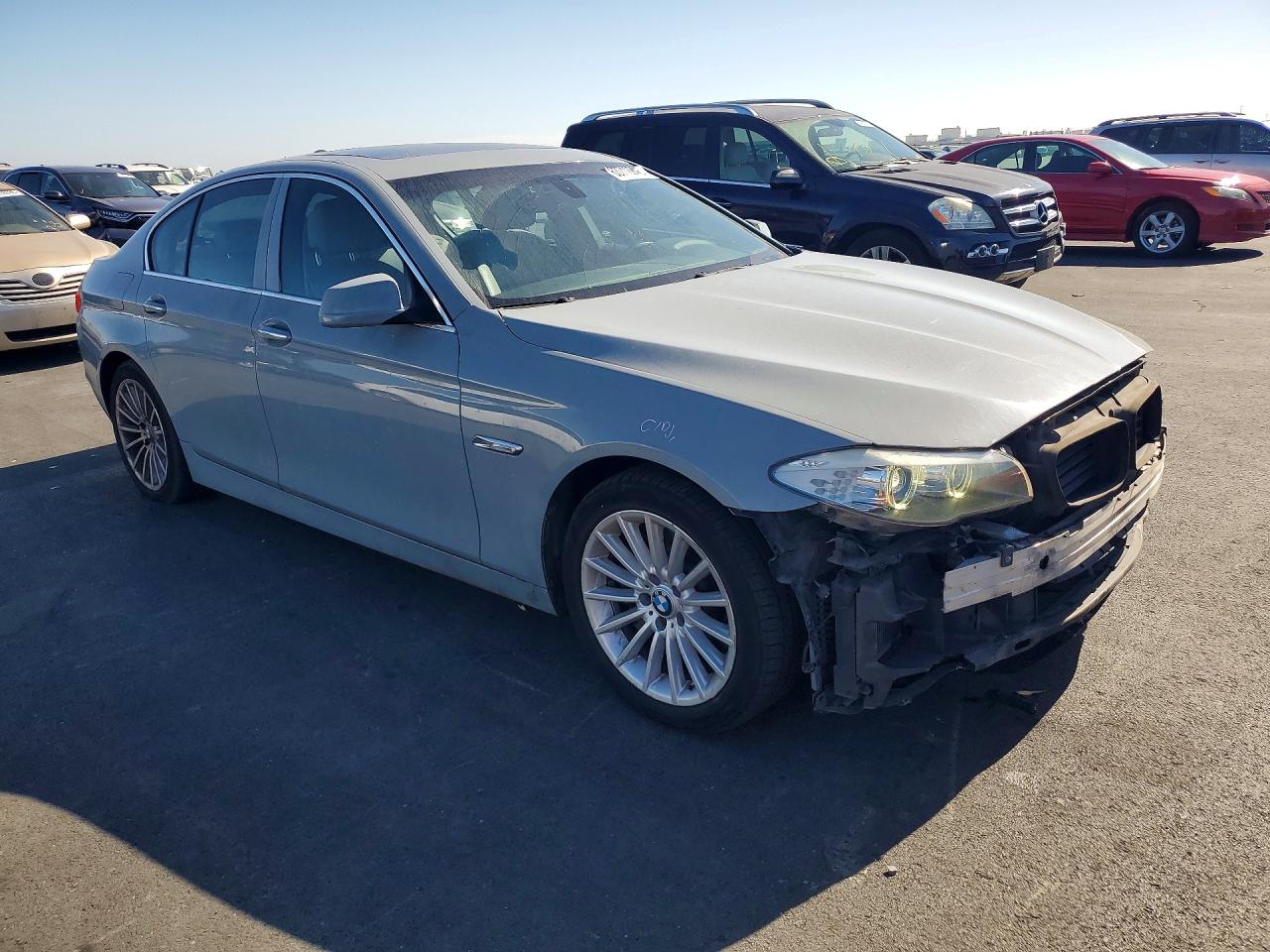 2011 Bmw 535 I Серебряный vin: WBAFR7C58BC805310
