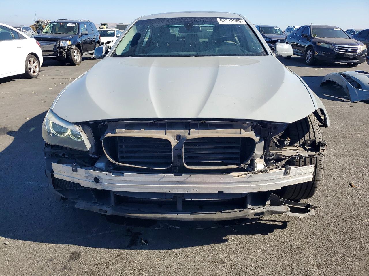 2011 Bmw 535 I Серебряный vin: WBAFR7C58BC805310