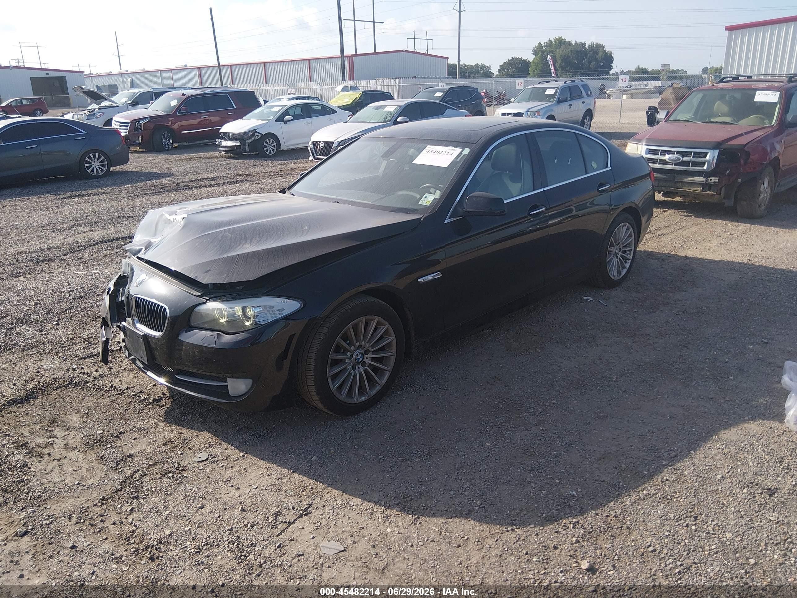 2011 Bmw 535i   Black vin: WBAFR7C58BC806909