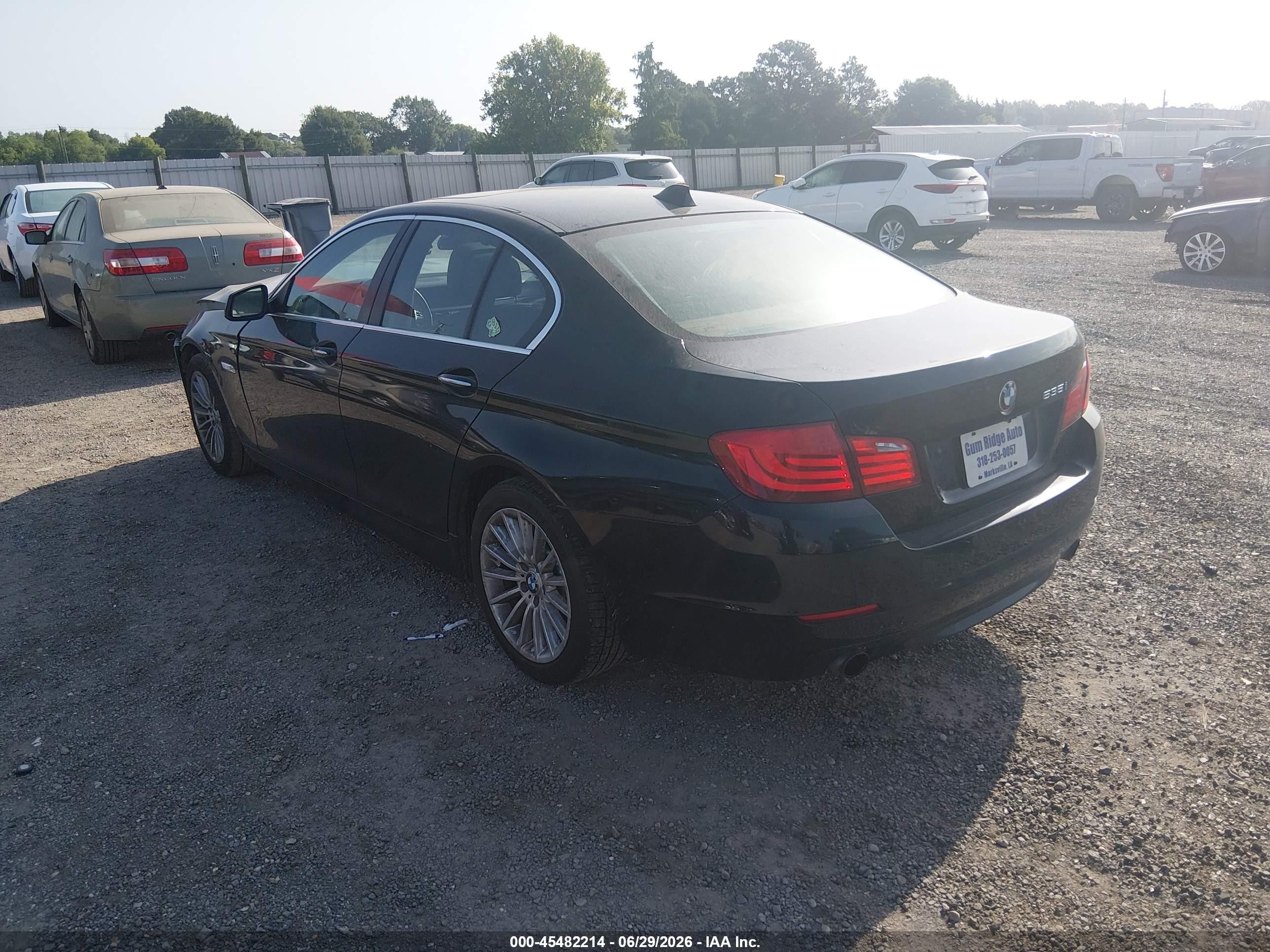 2011 Bmw 535i   Black vin: WBAFR7C58BC806909