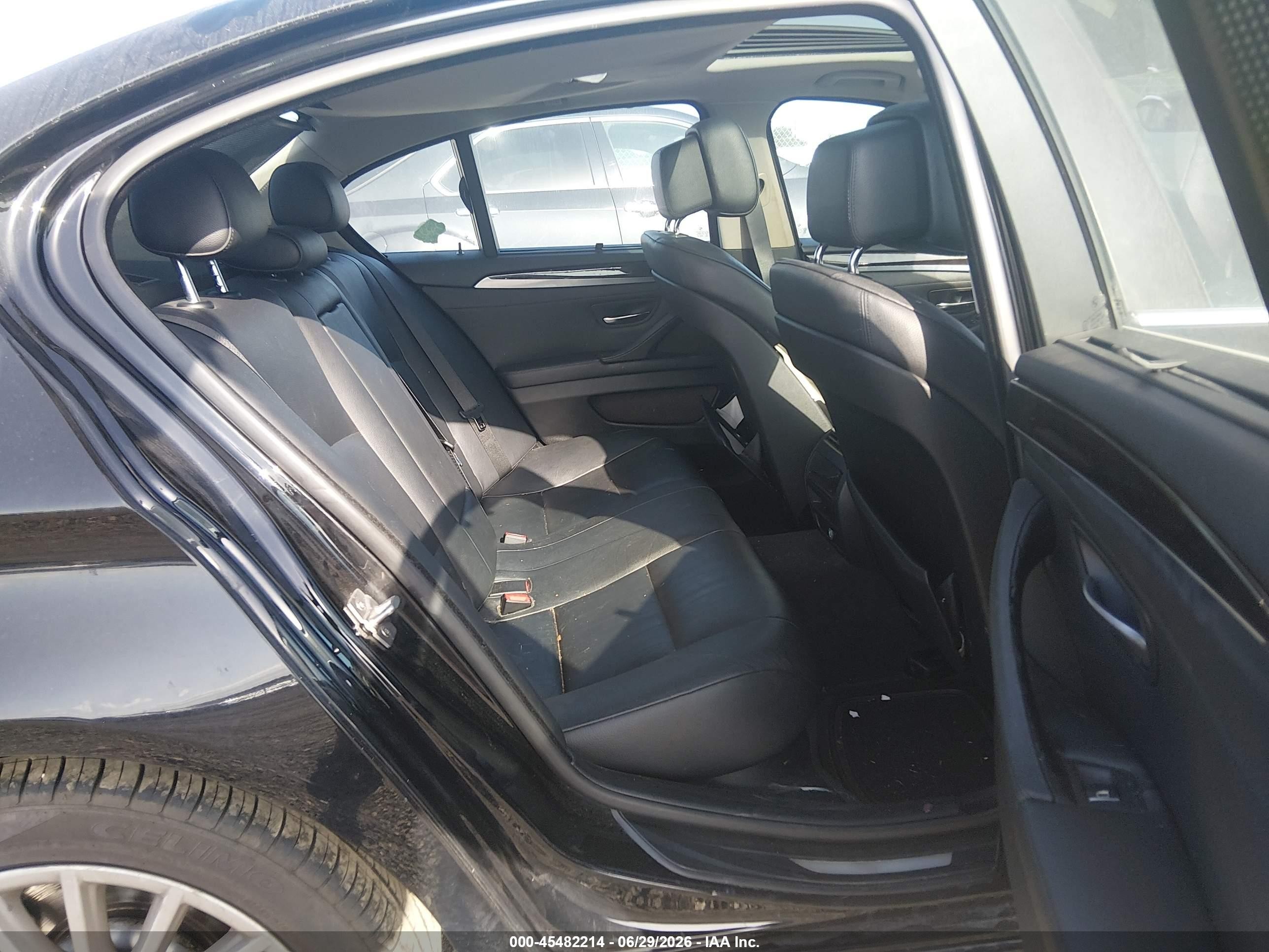 2011 Bmw 535i   Black vin: WBAFR7C58BC806909