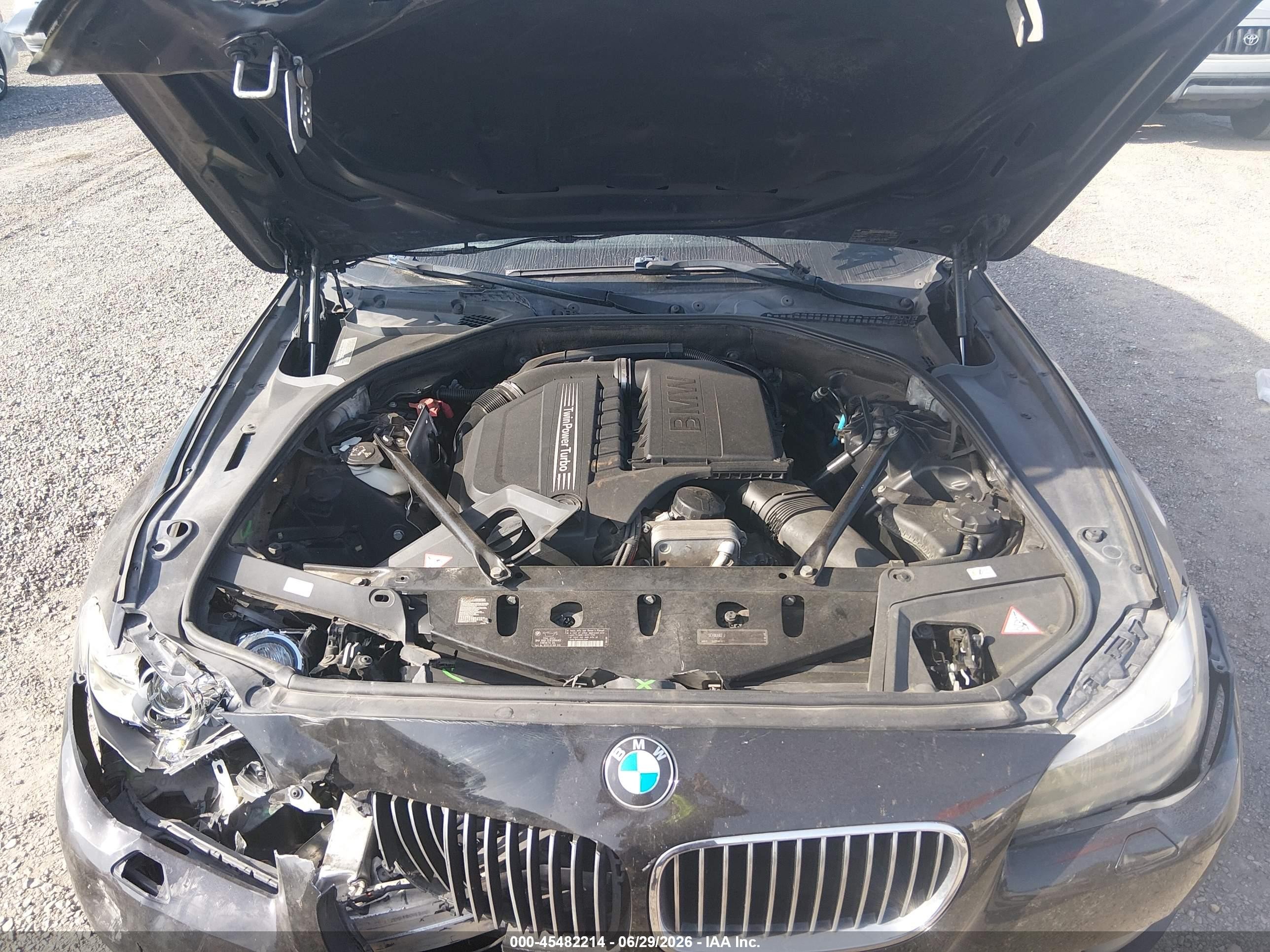 2011 Bmw 535i   Black vin: WBAFR7C58BC806909