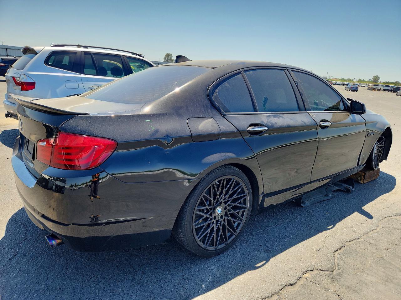 2011 Bmw 535 I Black vin: WBAFR7C58BC807316