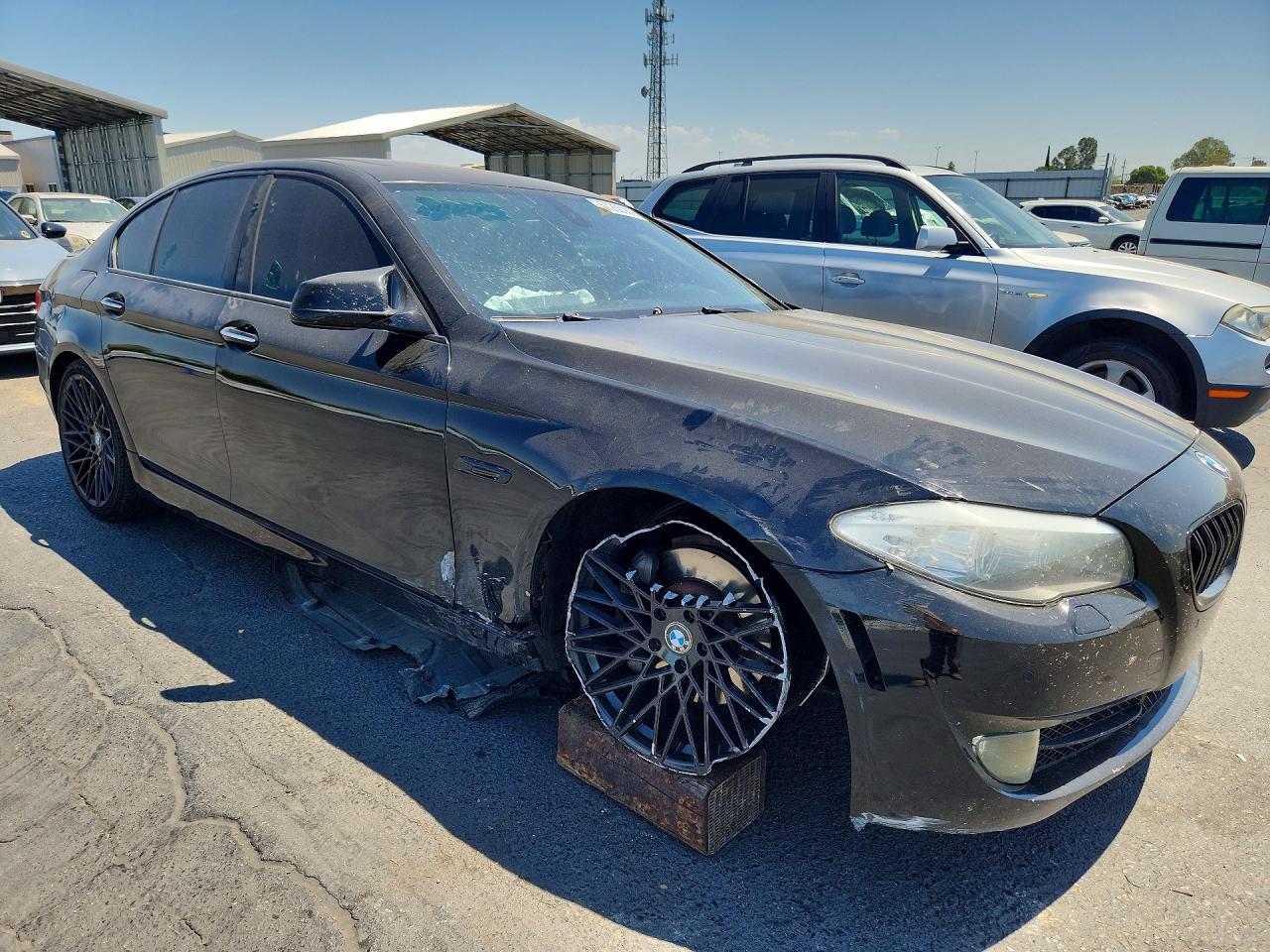 2011 Bmw 535 I Black vin: WBAFR7C58BC807316