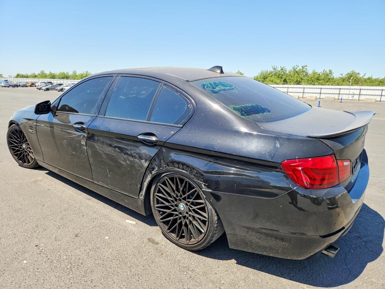 2011 Bmw 535 I Black vin: WBAFR7C58BC807316