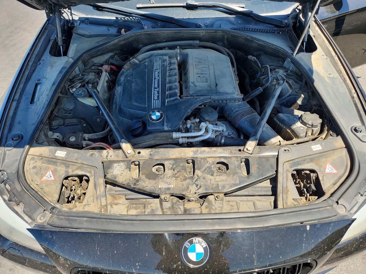 2011 Bmw 535 I Black vin: WBAFR7C58BC807316