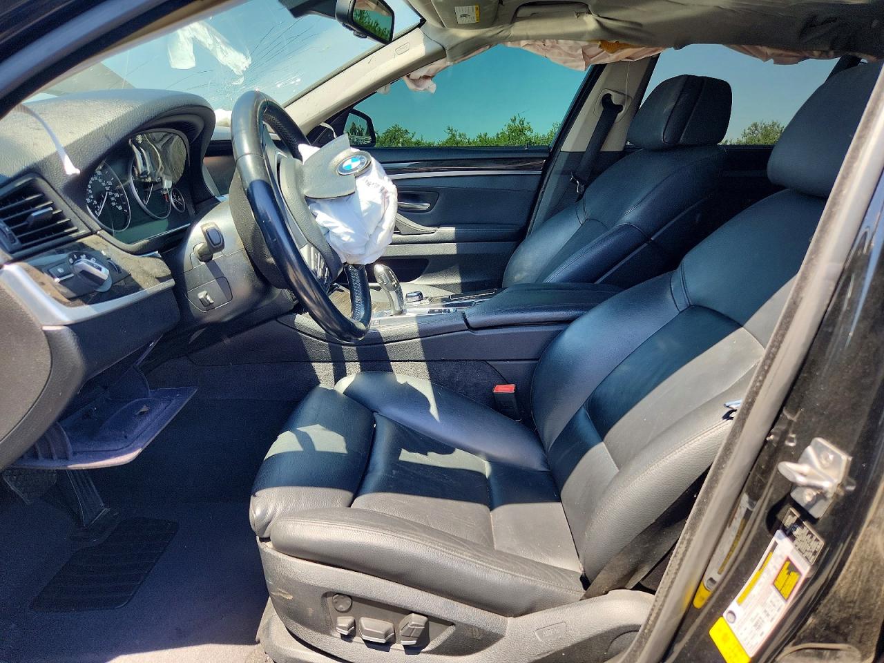 2011 Bmw 535 I Black vin: WBAFR7C58BC807316