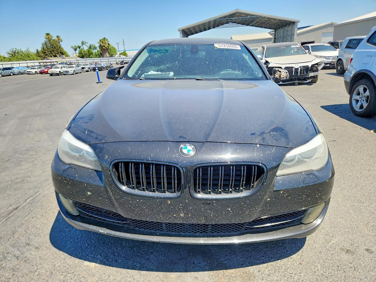 2011 Bmw 535 I Black vin: WBAFR7C58BC807316