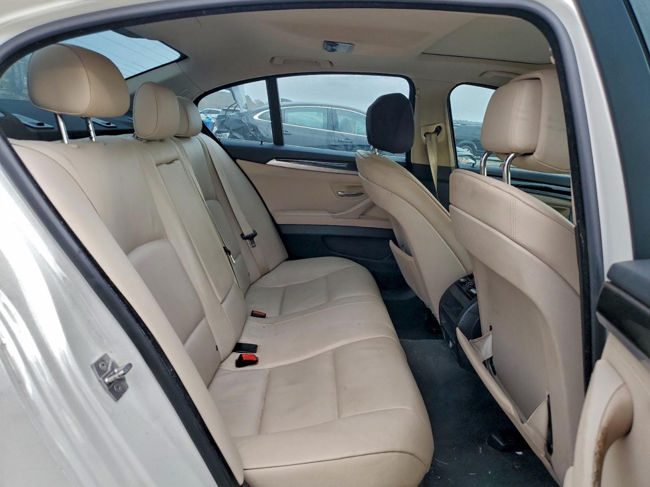 2012 Bmw 535 I White vin: WBAFR7C58CC812646