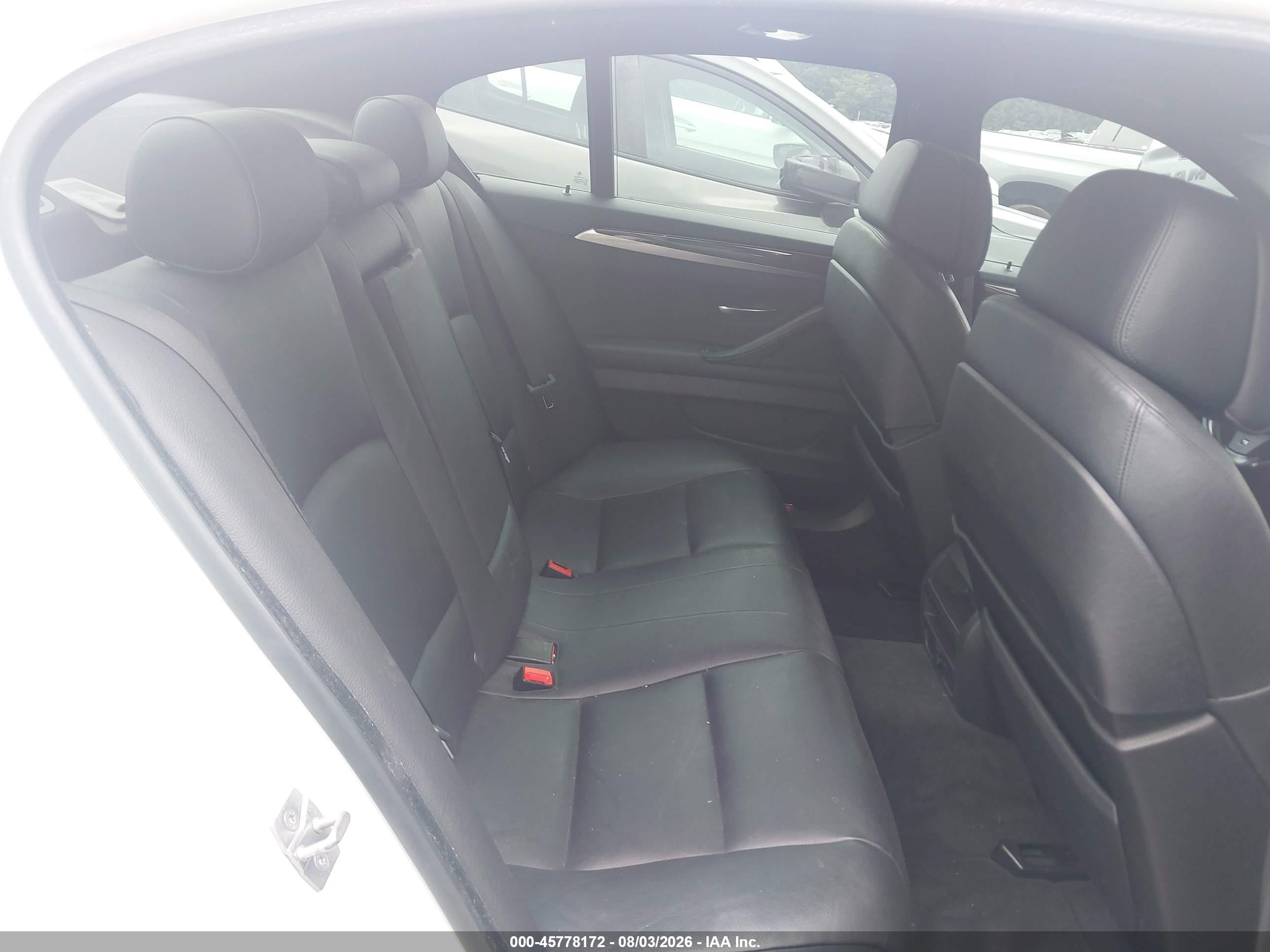 2012 Bmw 535i   White vin: WBAFR7C58CC813750