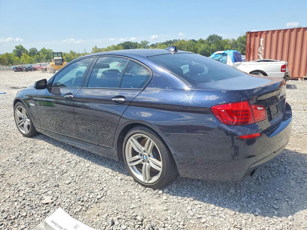 2012 Bmw 535 I Blue vin: WBAFR7C58CC814817