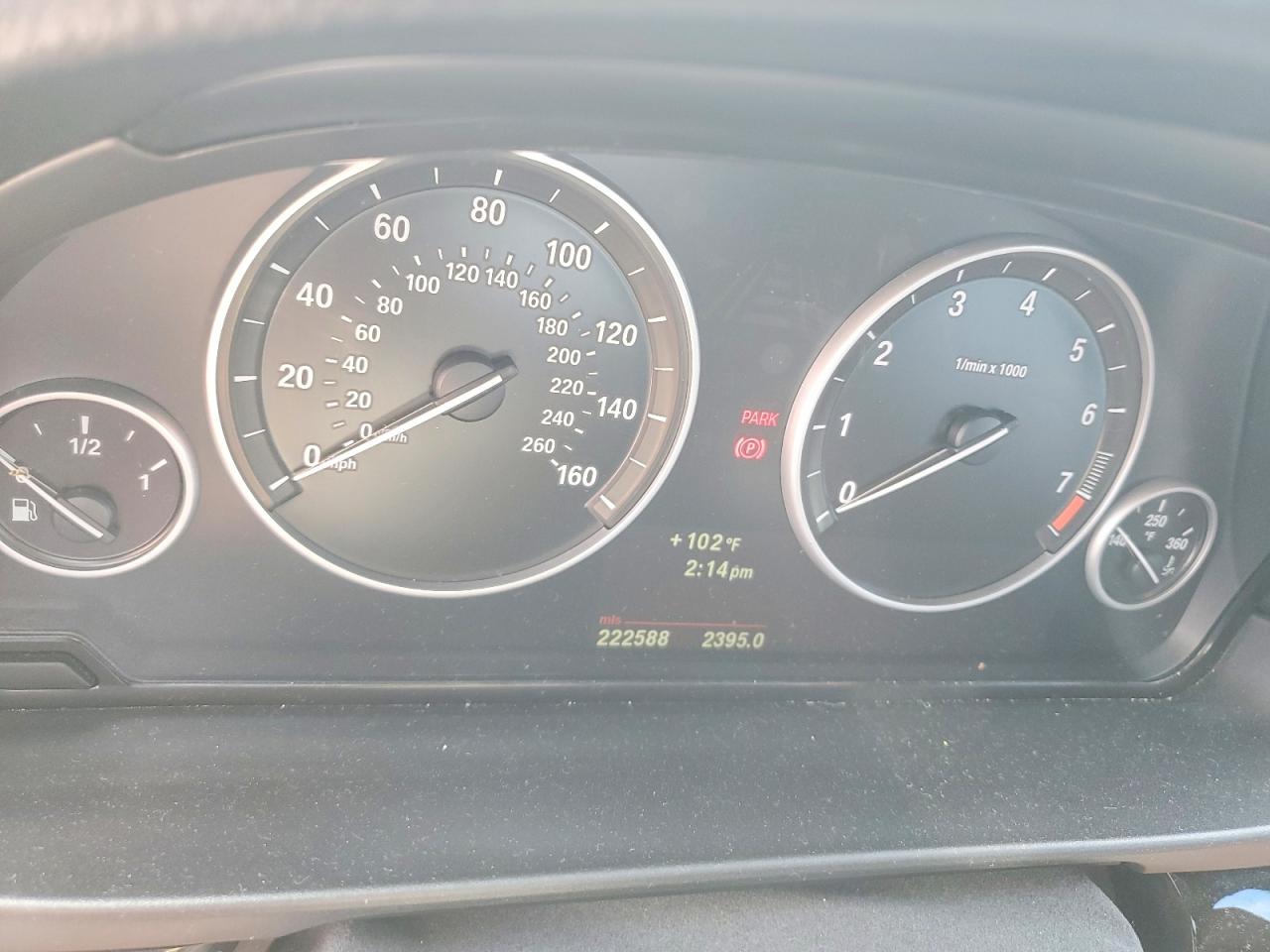 2012 Bmw 535 I Blue vin: WBAFR7C58CC814817