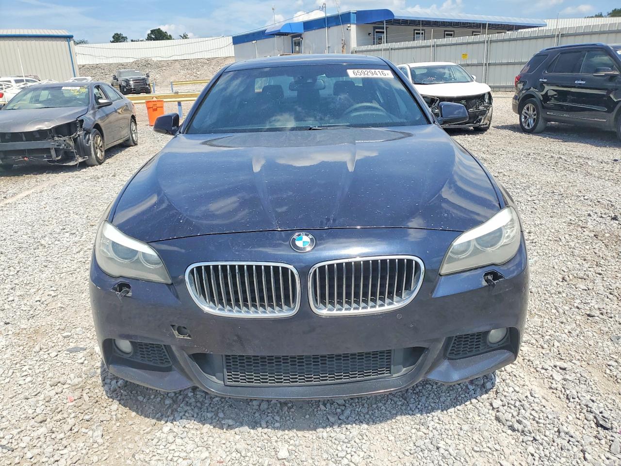 2012 Bmw 535 I Blue vin: WBAFR7C58CC814817