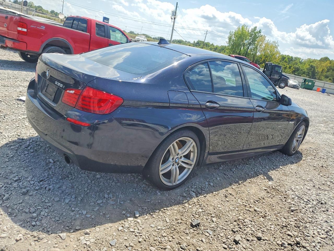 2012 Bmw 535 I Blue vin: WBAFR7C58CC814817
